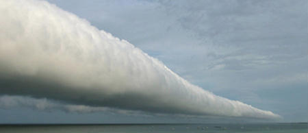 nube «roll cloud»