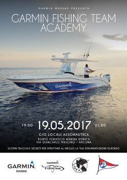 Locandina Garmin Fishing Team Academy