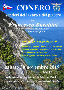 Incontro sabato in Assonautica: i sentieri del Monte Conero, con Francesco Burattini