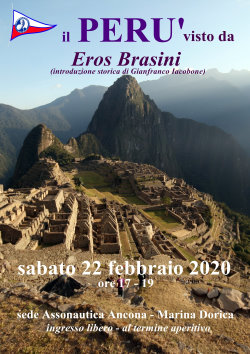 Incontro sabato in Assonautica: Perù, con Eros Brasini