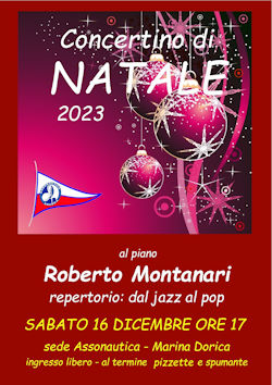 Locandina: Concertino di Natale (pianoforte: Roberto Montanari)