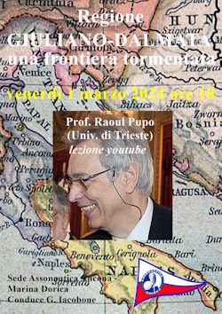 Locandina lezione prof. Raoul Pupo